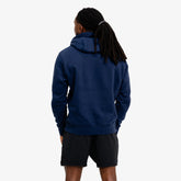NIKE STRENGTH UNISEX HOODIE NAVY/WHITE